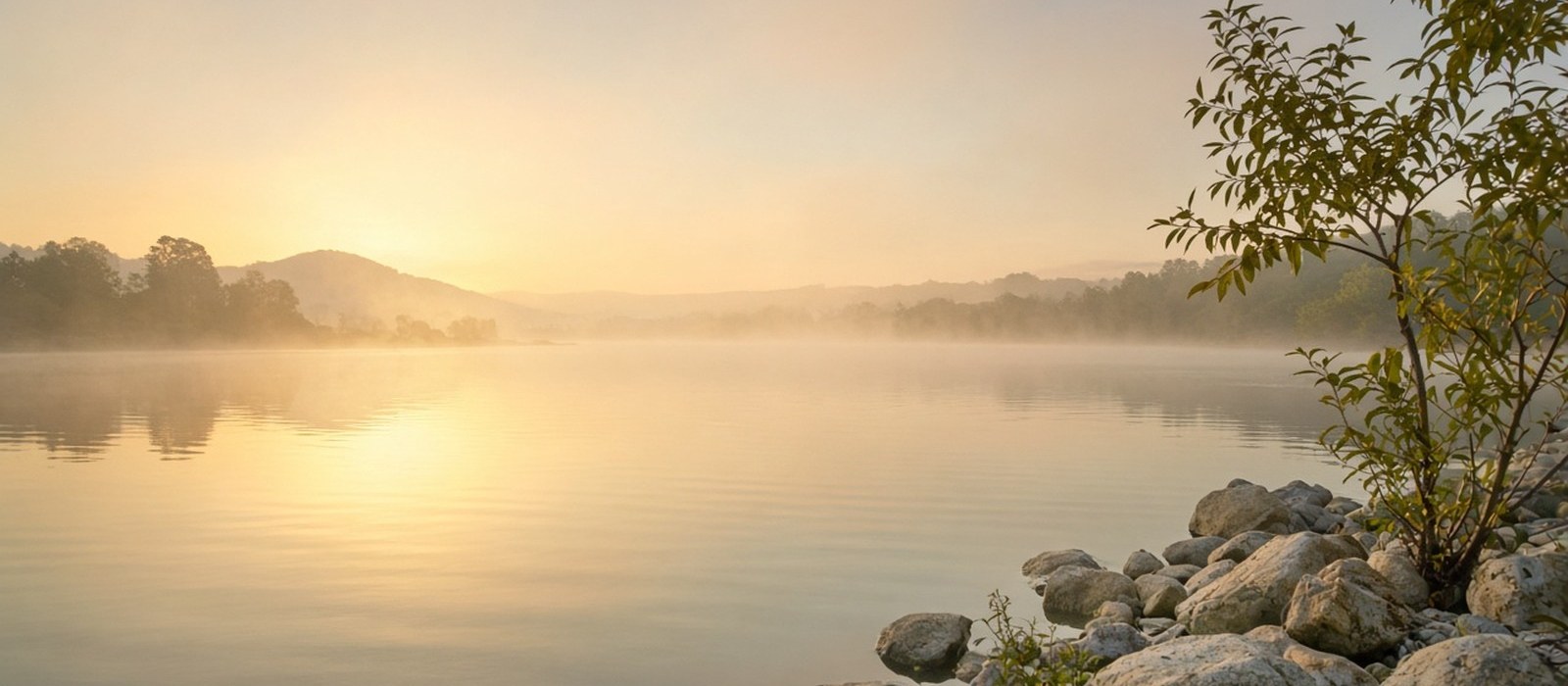 Quiet natural scene introducing KOAR philosophy